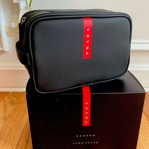 NEW w/Box: PRADA Toiletry Bag Travel Pouch Unisex